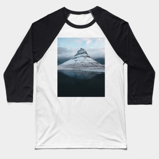 Kirkjufell Mountain in Iceland - Landscape Photography Baseball T-Shirt